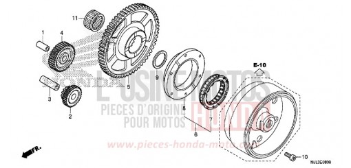 STARTING CLUTCH NC750XAE de 2014